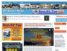 Tablet Screenshot of news.rvbasics.com